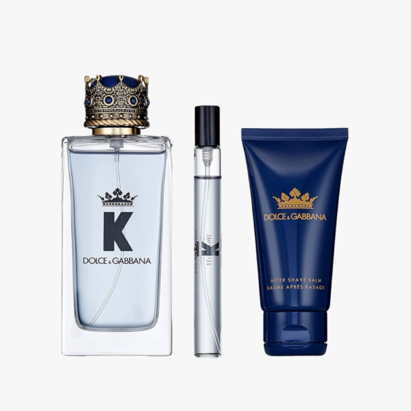 Set D&G K 3pc: 3.3oz EDP Spy, 1.7oz After Shave Balm & 1.7oz Shower Gel (M)